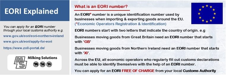 EORI Info Banner