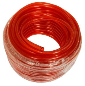 MS Red Translucent PVC Tube 1/4" per m (A762001MS)