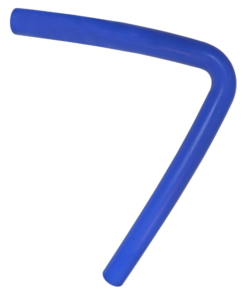 Ms Long Radius Reducing Elbow Blue Silicone X X Mm Milking Solutions