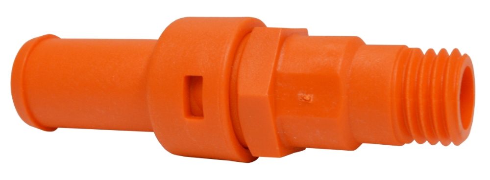 MS Check Valve for Isojet Orange (with ball)
